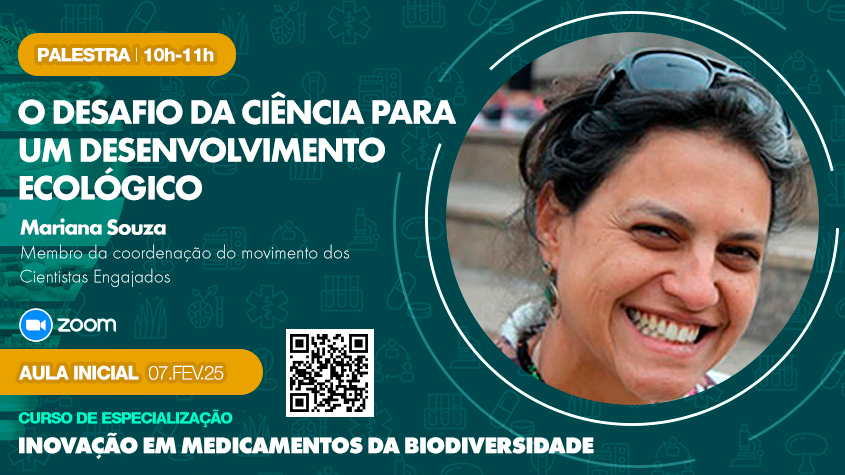 Palestra: O desafio da ciência para um desenvolvimento ecológico